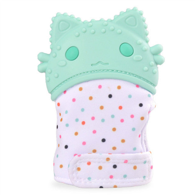 Baby teether gloves