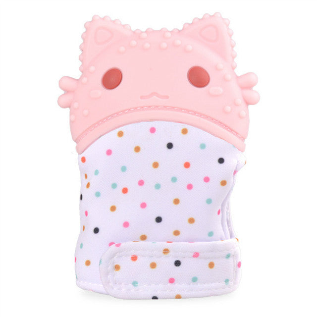 Baby teether gloves