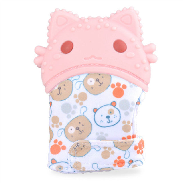 Baby teether gloves