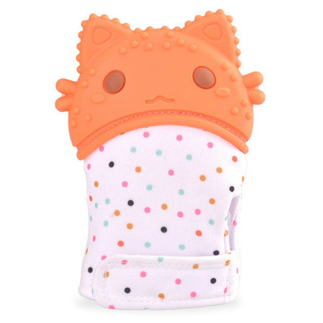 Baby teether gloves