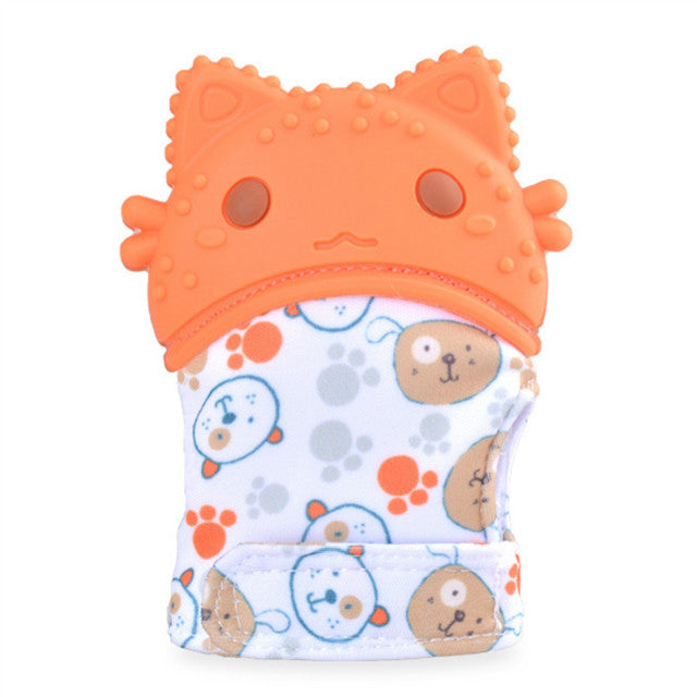 Baby teether gloves