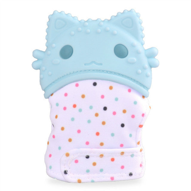 Baby teether gloves