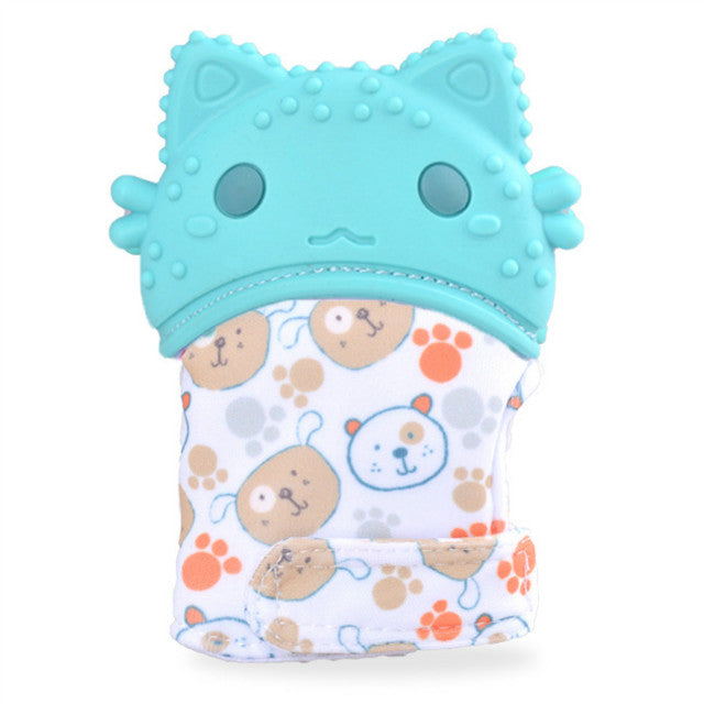 Baby teether gloves