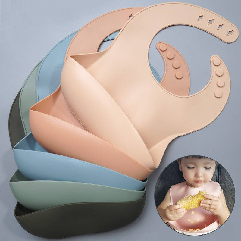 Waterproof Silicone Baby Bib