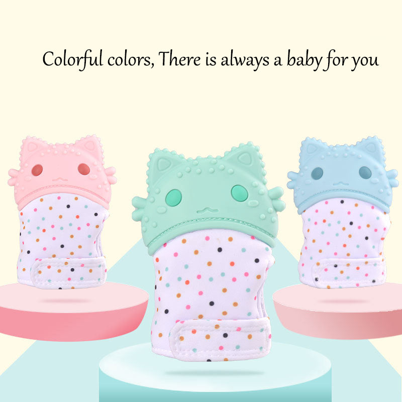 Baby teether gloves