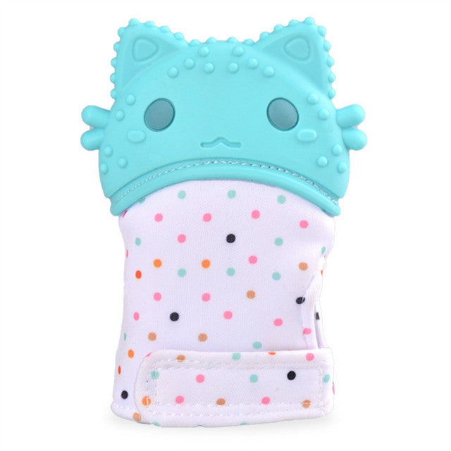Baby teether gloves