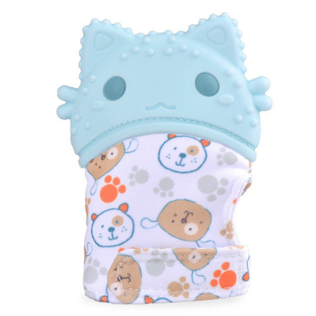 Baby teether gloves