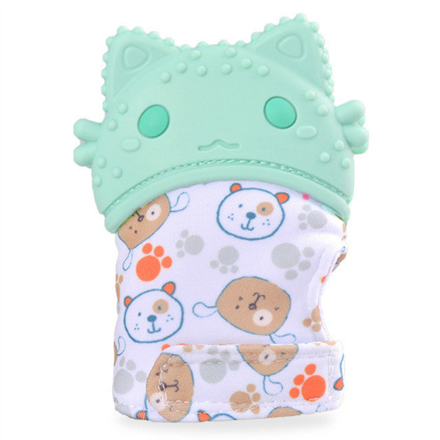 Baby teether gloves