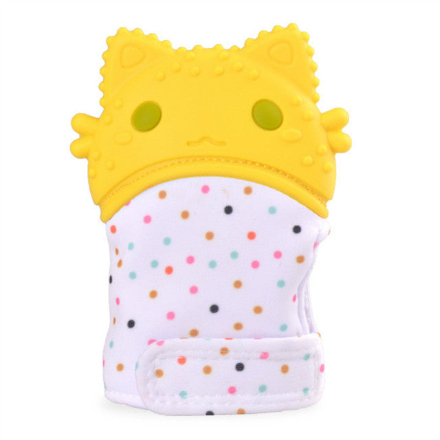 Baby teether gloves