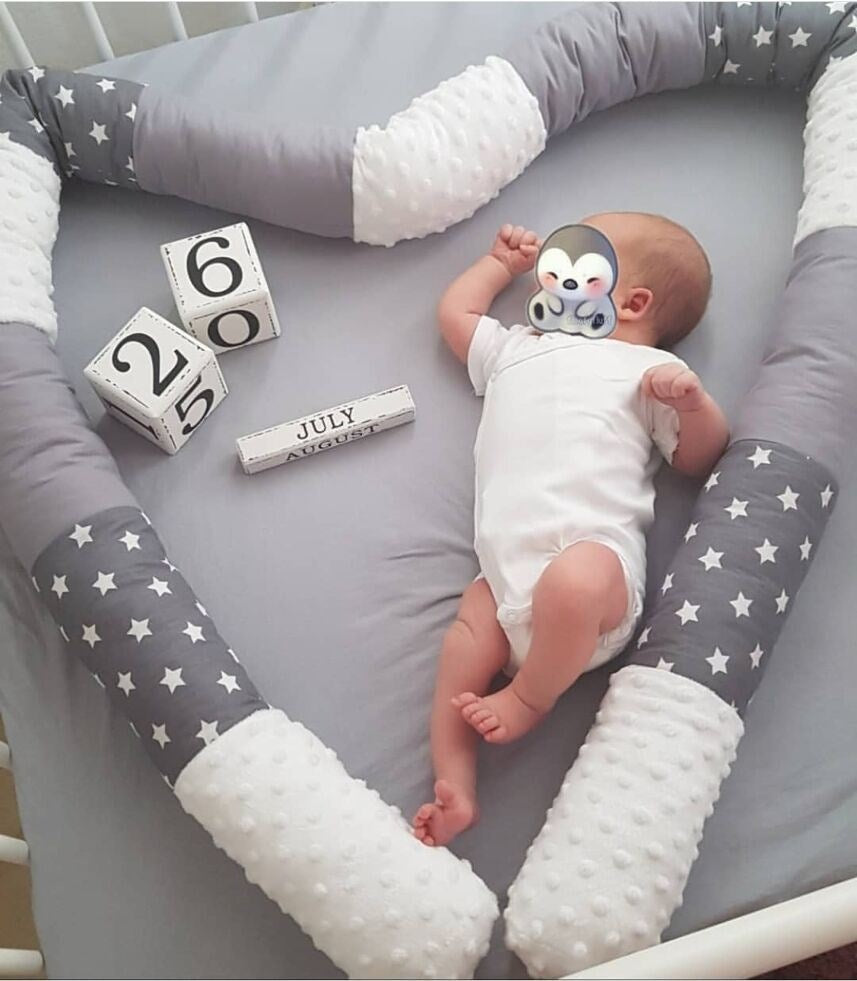 Cotton Round Crib Fence – A Cozy Hug for Your Baby’s Sleep